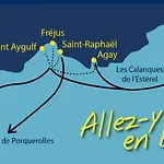 Boulouris, Grand 2 A 4 Personnes A 5min A Pied Des Plages Saint-Raphaël