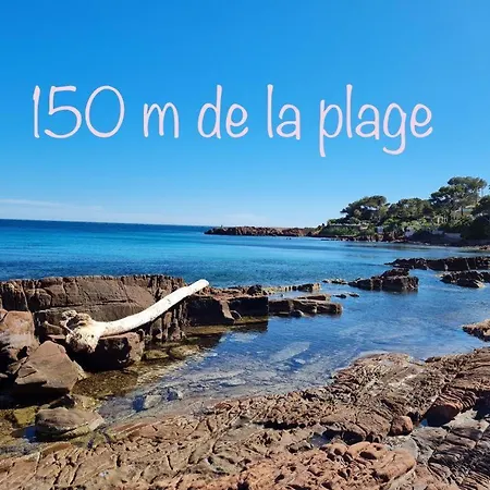 Boulouris, Grand 2 A 4 Personnes A 5min A Pied Des Plages Saint-Raphaël