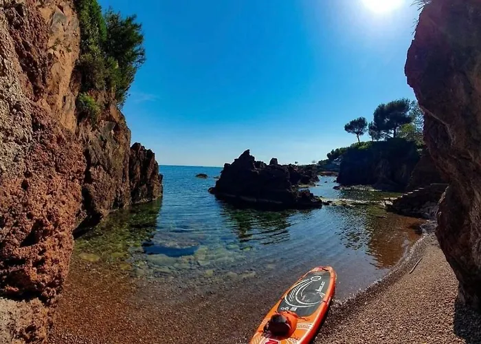 Lägenhet Boulouris, Grand 2 A 4 Personnes A 5min A Pied Des Plages